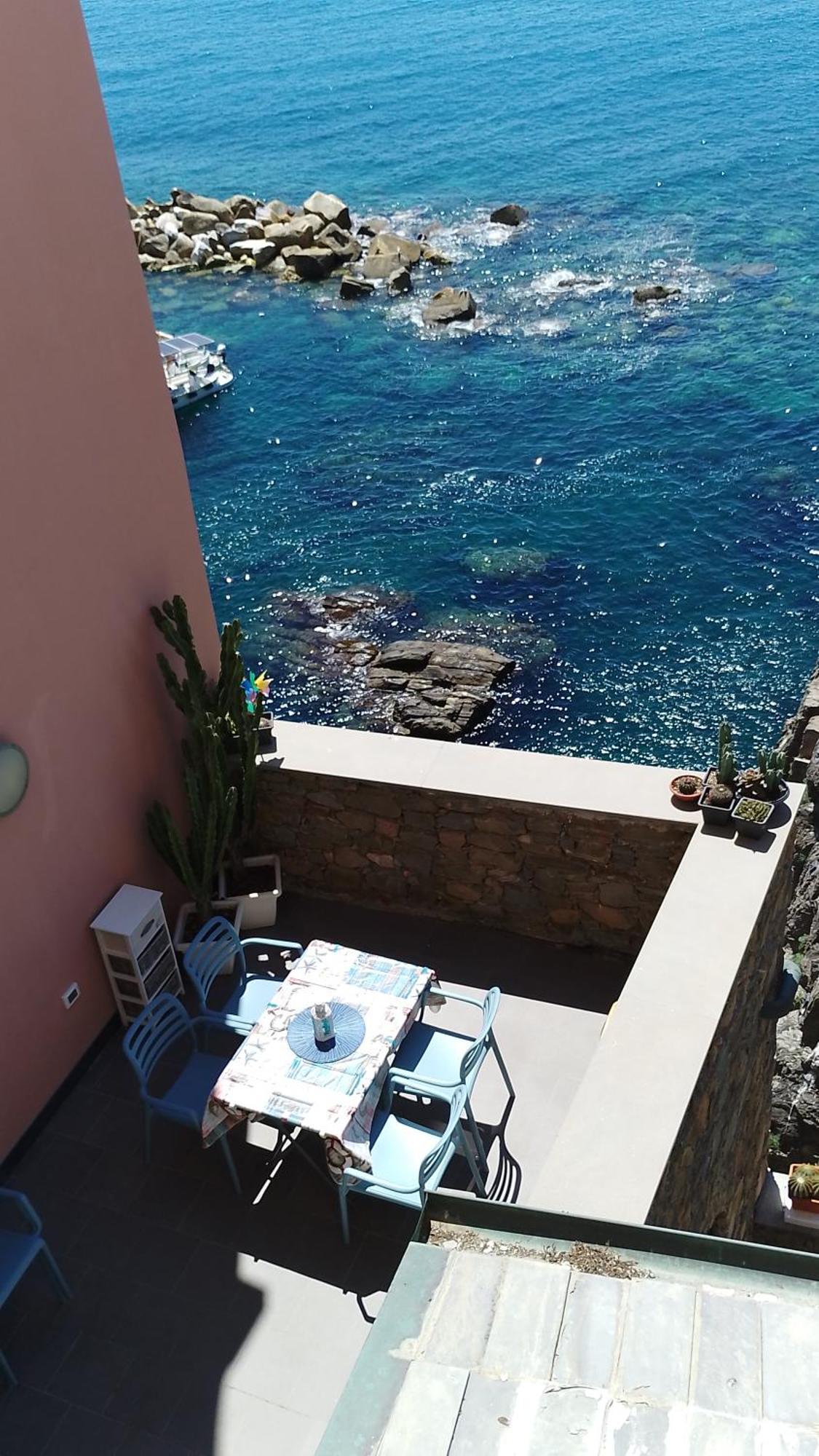 L'Incanto Divino Di Fronte Solo L'Orizzonte! Riomaggiore Extérieur photo