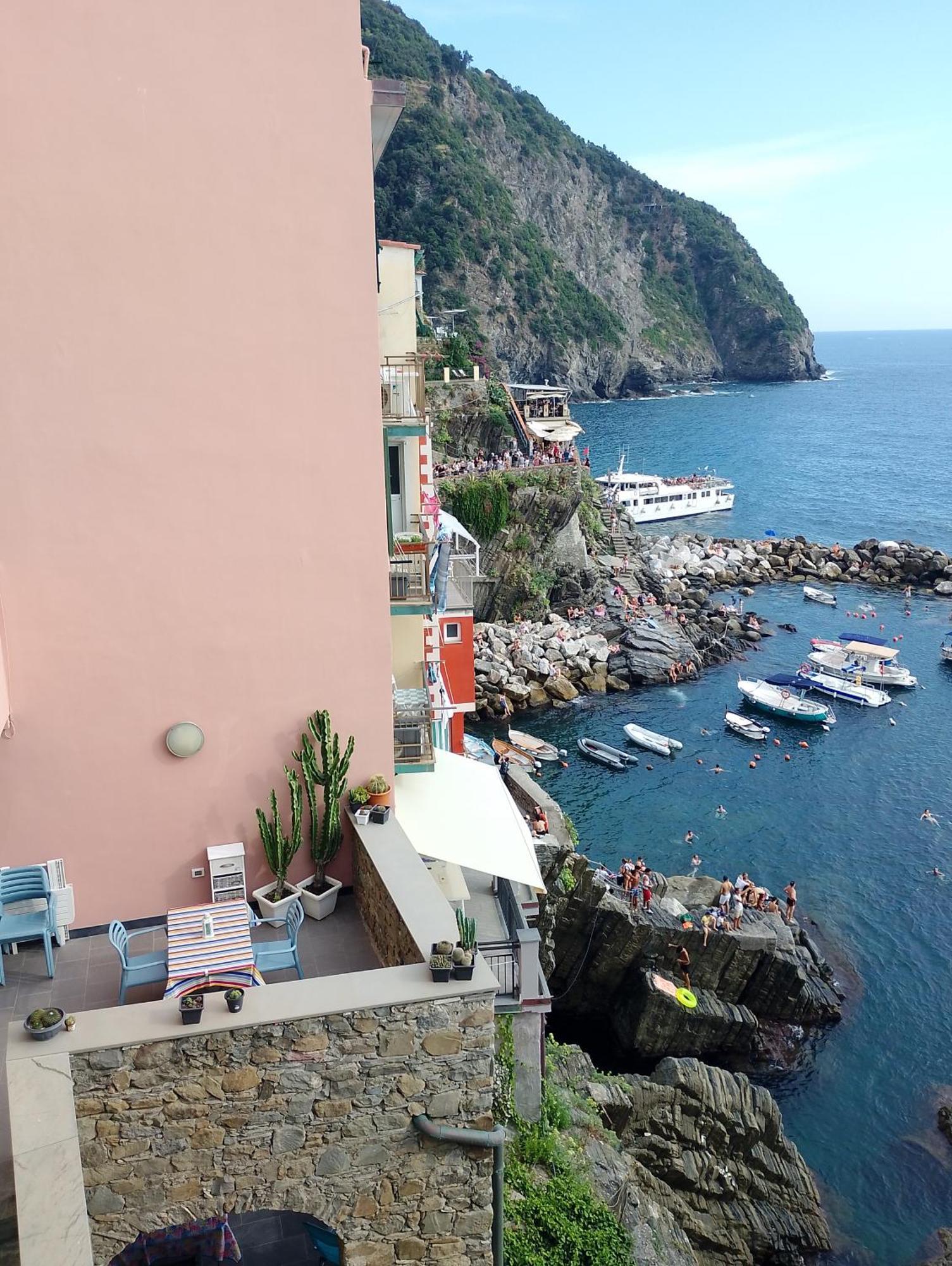 L'Incanto Divino Di Fronte Solo L'Orizzonte! Riomaggiore Extérieur photo